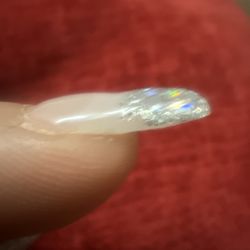 Pure Nails - Flat , square uneven , and painful set I ever got .