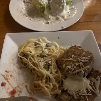 Dat's Italian - Eggplant Parmesan Gorgonzola Wedge Salad w/ Pancetta - Italian Near Me - Colorado Springs, Colorado Dat's Italian - Eggplant Parmesan Gorgonzola Wedge Salad w/ Pancetta - Italian Near Me - Colorado Springs, Colorado