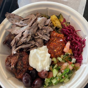 Akivva Grill - Lamb and beef doner bowl - Mediterranean Near Me - Arlington, Virginia