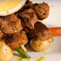 Sofie's Greek Restaurant - Lamb Souvlakia