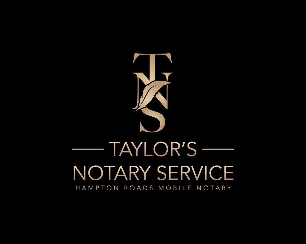 TAYLORS NOTARY SERVICE Norfolk, Virginia Notaries Phone Number Yelp