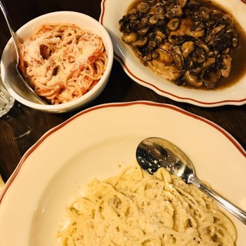 Maialina - Cacio e Pepe & Pork Marsala with spaghetti pomodoro. - Italian Near Me - Indianapolis, Indiana Maialina - Cacio e Pepe & Pork Marsala with spaghetti pomodoro. - Italian Near Me - Indianapolis, Indiana