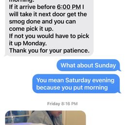 Text messages between Kensey & I Text messages between Kensey & I
