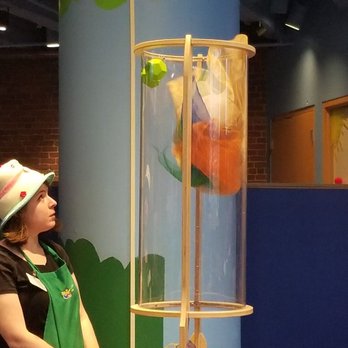 Boston Children's Museum - Wind tunnel in the 3 and under room - Children's Museums Near Me - Boston, Massachusetts
