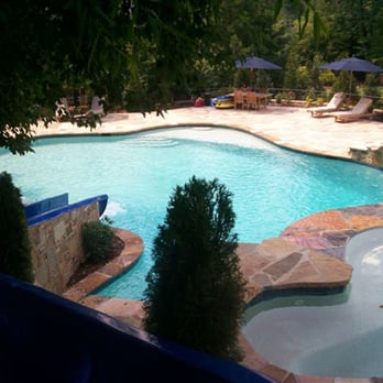 Watercolors - Pool with slide and spa - Swimming Pools Near Me - Norcross, Georgia Watercolors - Pool with slide and spa - Swimming Pools Near Me - Norcross, Georgia