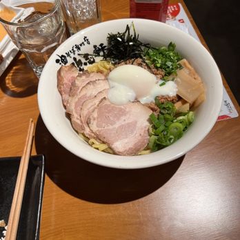 Kajiken - original abura soba +egg - Japanese Near Me - Falls Church, Virginia