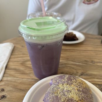 Project Seed Coffee - Ube Velvet Latte - Coffee & Tea Near Me - Virginia Beach, Virginia