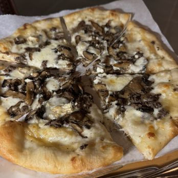 Monti's - Duncan's Mushrooms, Truffle Tremor Cheese pizza - Mediterranean Near Me - Santa Rosa, California Monti's - Duncan's Mushrooms, Truffle Tremor Cheese pizza - Mediterranean Near Me - Santa Rosa, California