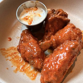 Nolita Hall - Buffalo wings (I already ate one hence the presentation) - Pizza Near Me - San Diego, California Nolita Hall - Buffalo wings (I already ate one hence the presentation) - Pizza Near Me - San Diego, California