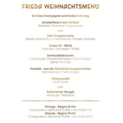 Menu photo 1 Frieda Restaurant Leipzig, SN