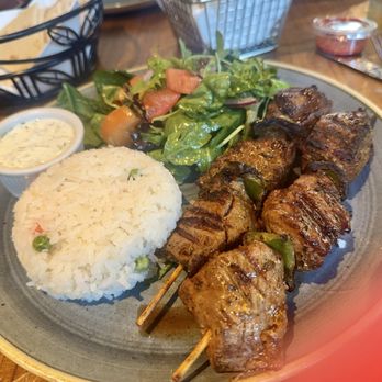 SF Kebab - Lamb Shish Kebab Plate - Mediterranean Near Me - San Francisco, California