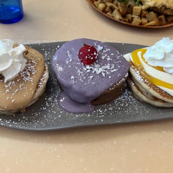My Cafe - Flight of Pancakes - Breakfast & Brunch Near Me - Kapolei, Hawaii My Cafe - Flight of Pancakes - Breakfast & Brunch Near Me - Kapolei, Hawaii