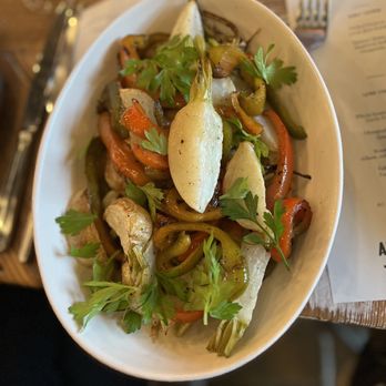 Artifact Coffee - Roasted root veggies - Cafes Near Me - Baltimore, Maryland