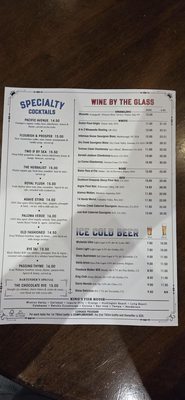 Menu photo 7 King's Fish House - Corona Corona, CA