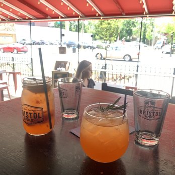 Bristol Republic - Spiked Strawberry Lemonade & the Spritzer cocktail - Bars Near Me - Columbus, Ohio Bristol Republic - Spiked Strawberry Lemonade & the Spritzer cocktail - Bars Near Me - Columbus, Ohio
