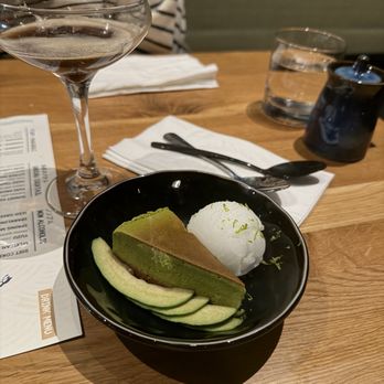 Sonmari - Matcha cheese cake with yuzu sherbet - Sushi Bars Near Me - Los Angeles, California