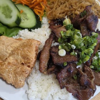 Nem By Summer Rolls - Charbroiled pork with rice and other goodness! - Vietnamese Near Me - San Gabriel, California