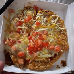 Cold Mexican pizza that had no extra cheese that I paid for Cold Mexican pizza that had no extra cheese that I paid for
