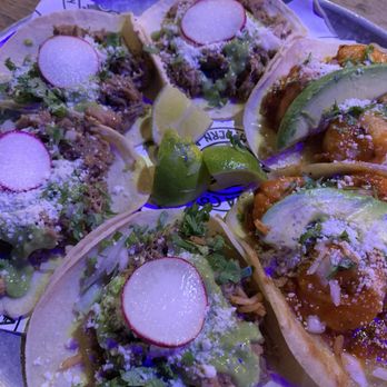 Xaco Taco - 4 Carnitas Tacos & 2 Shrimp Diablo Tacos - Mexican Near Me - Providence, Rhode Island Xaco Taco - 4 Carnitas Tacos & 2 Shrimp Diablo Tacos - Mexican Near Me - Providence, Rhode Island