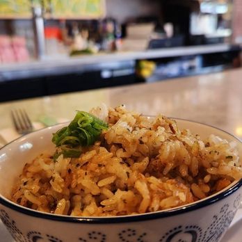 Fete - Green scallion fried rice. - New American Near Me - Honolulu, Hawaii Fete - Green scallion fried rice. - New American Near Me - Honolulu, Hawaii