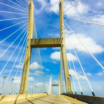 Talmadge Memorial Bridge - Public Transportation Near Me - Savannah, Georgia Talmadge Memorial Bridge - Public Transportation Near Me - Savannah, Georgia