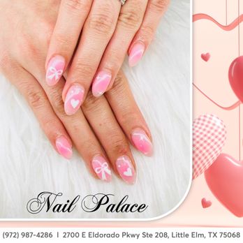 Nail Palace - Adorn your nails with Valentine's allure, a timeless expression of love.
Each stroke tells a story, a symphony of affection. - Nail Salons Near Me - Little Elm, Texas Nail Palace - Adorn your nails with Valentine's allure, a timeless expression of love.
Each stroke tells a story, a symphony of affection. - Nail Salons Near Me - Little Elm, Texas