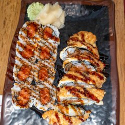 Sushi Station - Fried Philly Roll & Crunchy Spicy Tuna Roll