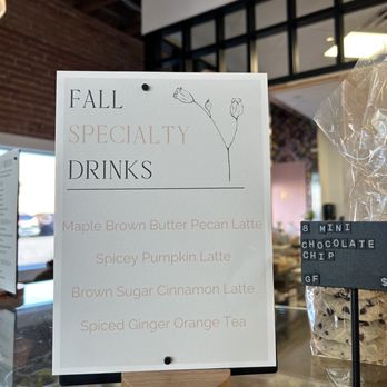 A Flour Shop - Fall drink menu - Coffee & Tea Near Me - Phoenix, Arizona