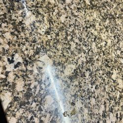 Slimy substance on the sink.