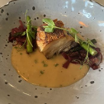Mercantile - Confit of Berkshire pork belly - New American Near Me - Denver, Colorado