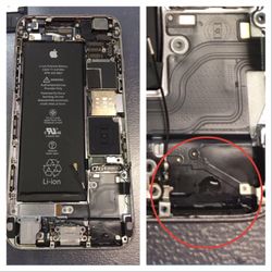 No wonder this phone wouldnt charge #mobileflashrepairs #waterdamage #chulavista #eastlake #iphonerepair #ifixit