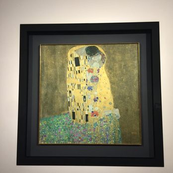 Belvedere - Gustav Klimt's "The Kiss". Pictures don't do this piece justice and this piece is my favorite to have seen in person. - Castles Near Me - Vienna, 9