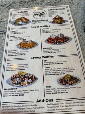 Menu photo 3 Waco Waffle Waco, TX