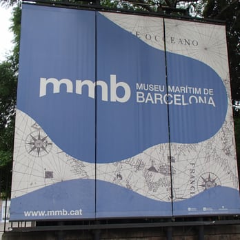 Museu Marítim de Barcelona - Entrance Sign - Museums Near Me - Barcelona, B