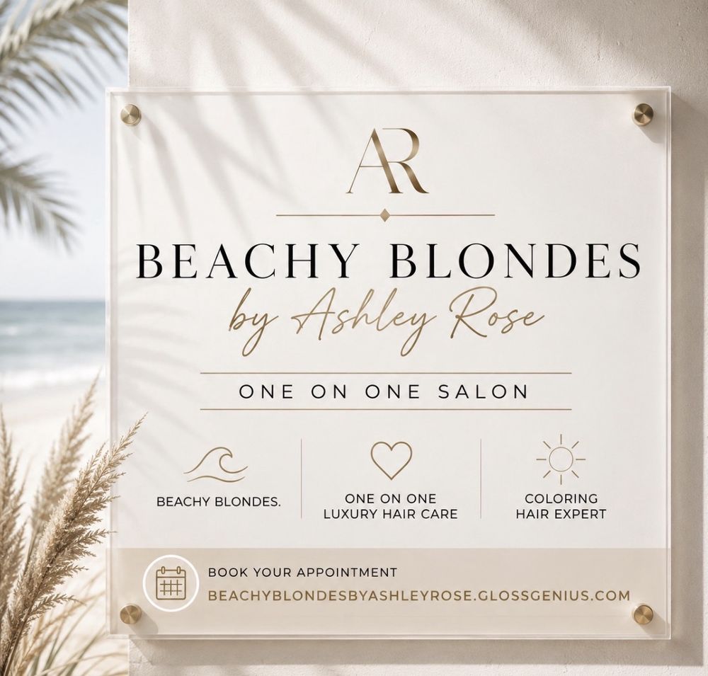 Beachy Blondes By Ashley Logo