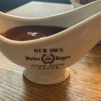 Peter Luger - The sauce !! - Steakhouses Near Me - Brooklyn, New York Peter Luger - The sauce !! - Steakhouses Near Me - Brooklyn, New York