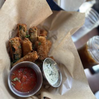 The Wild Chive - CRISPY ZUCCHINI BITES - Vegan Near Me - Long Beach, California The Wild Chive - CRISPY ZUCCHINI BITES - Vegan Near Me - Long Beach, California