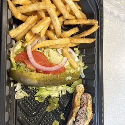 Senor Tortas - Atomic burger and fried