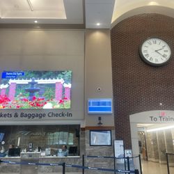 Amtrak - Station waiting area