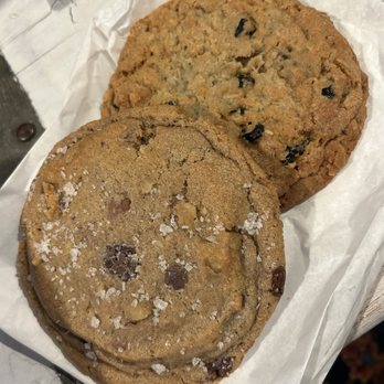 Sift Bake Shop - Sea salt chocolate walnut cookie, oatmeal blueberry cookie - Bakeries Near Me - Mystic, Connecticut Sift Bake Shop - Sea salt chocolate walnut cookie, oatmeal blueberry cookie - Bakeries Near Me - Mystic, Connecticut