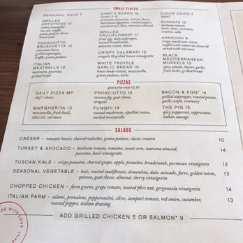 North Italia - Menu - Italian Near Me - Plano, Texas North Italia - Menu - Italian Near Me - Plano, Texas