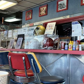 Greg's Breakfast Bar - Diner vibe, replete with college football memorabilia. - Breakfast & Brunch Near Me - Montgomery, Alabama Greg's Breakfast Bar - Diner vibe, replete with college football memorabilia. - Breakfast & Brunch Near Me - Montgomery, Alabama
