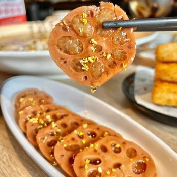 B2J Tasty Pot - Sweet Rice Stuffed Lotus Root - Comfort Food Near Me - Bayside, New York B2J Tasty Pot - Sweet Rice Stuffed Lotus Root - Comfort Food Near Me - Bayside, New York