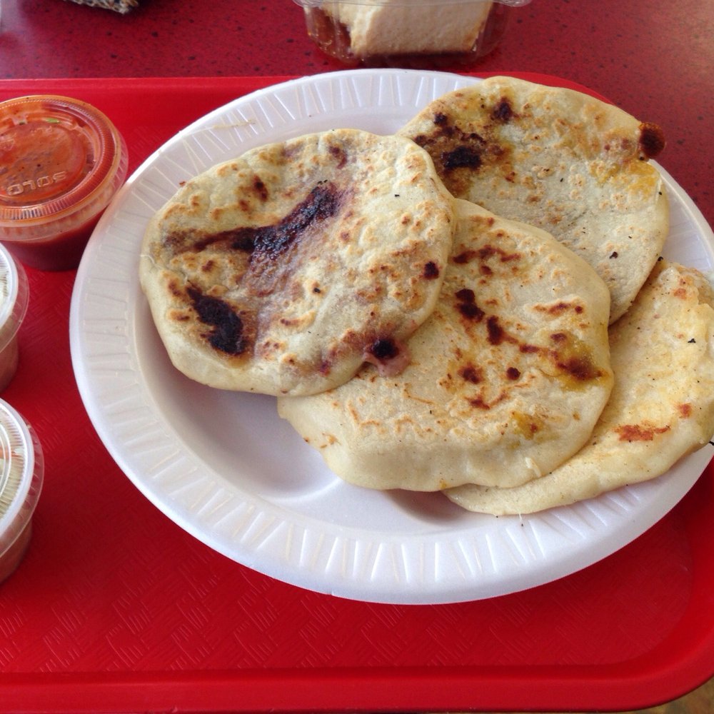 King Pollo - Plate of pupusas -- $2.25 each and made fresh! - Latin American Near Me - Sterling, Virginia