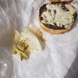 Abe's Hot Dogs - And this is the new burger!!!!