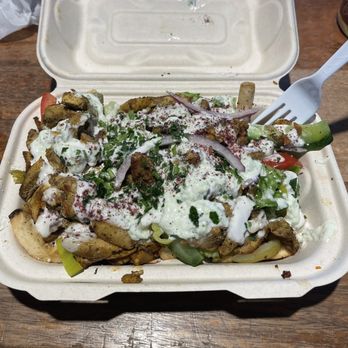 Aladdin's Market & Kitchen - Shawarma Fries - Mediterranean Near Me - Reno, Nevada