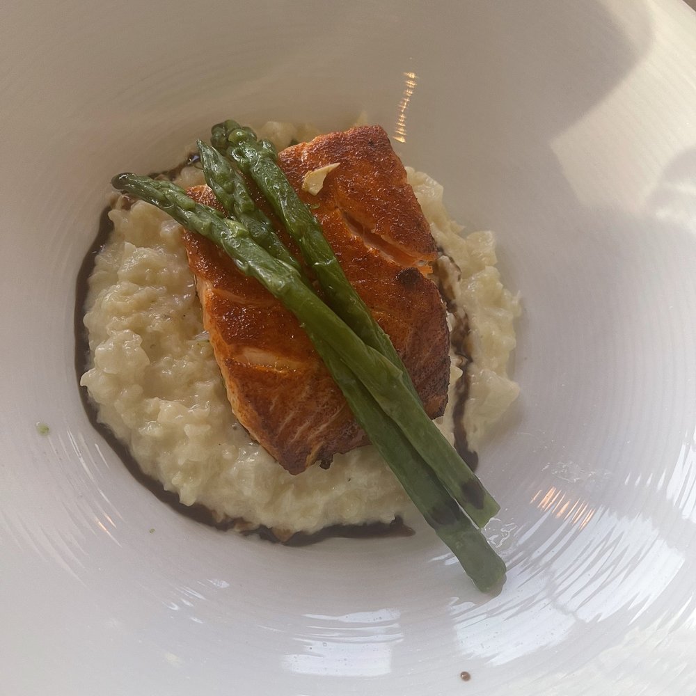 River Oaks Restaurant - Caramelized Salmon - New American Near Me - Memphis, Tennessee