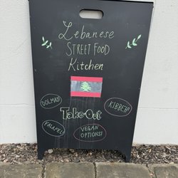 Mezze - Sign outside