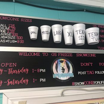 G's Freeze - Shaved Ice Near Me - Pasadena, Texas G's Freeze - Shaved Ice Near Me - Pasadena, Texas