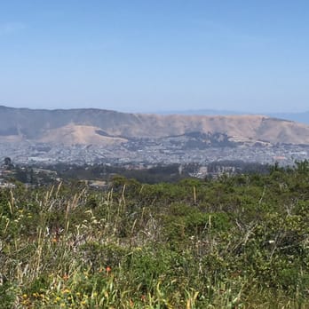 Sweeney Ridge - View on a nice day towards San Bruno mountain. - Parks Near Me - San Bruno, California